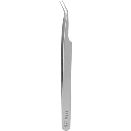 Nanolash Eyelash Tweezers Curved Professional Extension False - Maison des fragrances