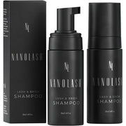 Nanolash Lash & Brow Shampoo 50ml Cleansing Shampoo for Eyelashes and Eyebrows Eyelash Foam Eyelash Extension Cleanser - Maison des fragrances