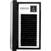 Nanolash Volume Lashes False Lashes for Professional Eyelash Extensions 11mm 0.07 D - Maison des fragrances