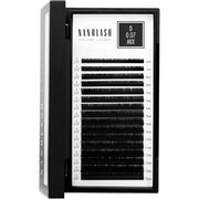 Nanolash Volume Lashes False Lashes for Professional Eyelash Extensions Volume Eyelash Extensions 0.07 D MIX 6 - 13mm - Maison des fragrances