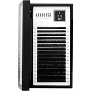 Nanolash Volume Lashes False Lashes for Professional Eyelash Extensions Volume Eyelash Extensions 0.10 C MIX 6 - 13mm - Maison des fragrances