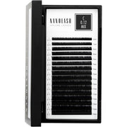 Nanolash Volume Lashes False Lashes for Professional Eyelash Extensions Volume Eyelash Extensions 0.12 C MIX 6 - 13mm - Maison des fragrances