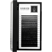 Nanolash Volume Lashes False Lashes for Professional Eyelash Extensions Volume Eyelash Extensions 0.15 C MIX 6 - 13mm - Maison des fragrances