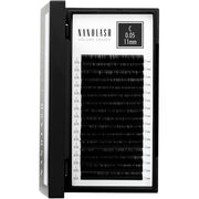 Nanolash Volume Lashes False Lashes for Professional Eyelash Extensions Volume Eyelash Extensions 11mm 0.05 C - Maison des fragrances