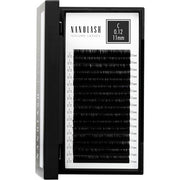 Nanolash Volume Lashes False Lashes for Professional Eyelash Extensions Volume Eyelash Extensions 11mm 0.12 C - Maison des fragrances