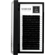 Nanolash Volume Lashes False Lashes for Professional Eyelash Extensions Volume Eyelash Extensions 11mm 0.15 C - Maison des fragrances