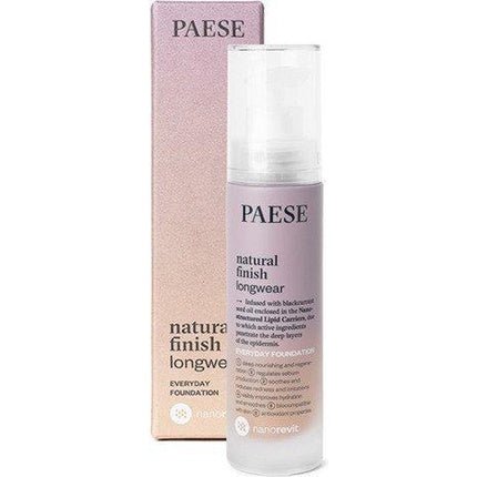 Nanorevit Natural Finish Longwear Everyday Foundation 2.5 Sand Beige 35ml - Maison des fragrances