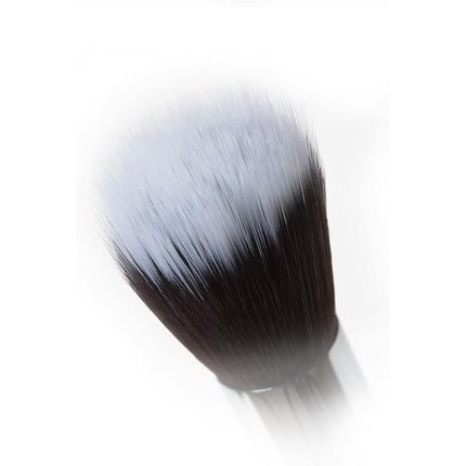 Nanshy Stippling Makeup Brush Duo Fibre Synthetic Taklon for Powders and Liquids Cosmetic Pearlescent White - Maison des fragrances