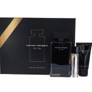 Narciso Rodriguez 100ml and 10ml Eau de Toilette 50ml Body Lotion Set Her - Maison des fragrances