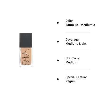 NARS Light Reflecting Foundation Advanced Makeup - Skincare Hybrid Foundation 30ml Santa Fe Medium 2 1 Ounce - Maison des fragrances