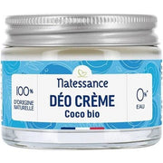 Natessance Organic Coconut Cream Deodorant Déodorant (Déo) Mixte 50g - Maison des fragrances