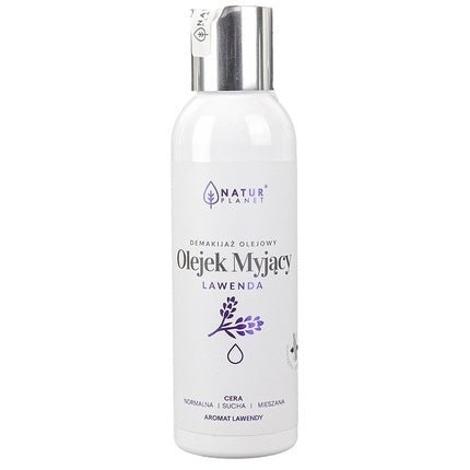 Natur Planet Cleansing Oil For Facial Makeup Removal Lavender 150ml - Maison des fragrances