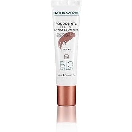 Natura Verde Bio Make Up - Ultra Comfort Liquid Foundation With Hyaluronic Acid 30 Ml - Maison des fragrances