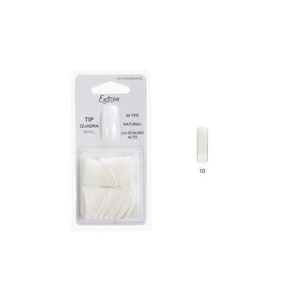 Natural Nail Tip + Step N° 10 50 Pieces - Pack of 7560 - Maison des fragrances