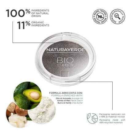 Naturaverde BIO Makeup Eyeshadow Grey N°06 - Maison des fragrances