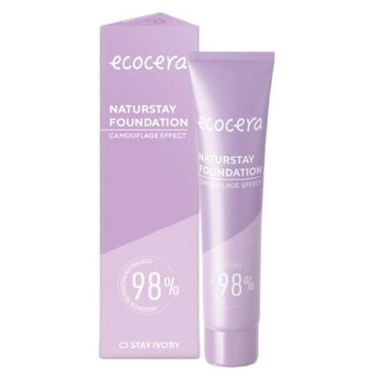 Naturstay Foundation Natural Concealing Foundation C1 Stay Ivory 30ml - Maison des fragrances