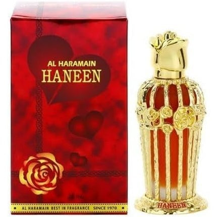 Al Haramain Haneen 25ml Perfume Oil Luxury Unisex Fragrance Scented Oil 25ml Maison des fragrances