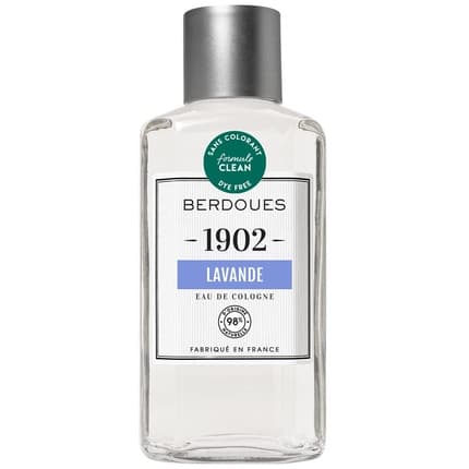Berdoues 1902 Lavender Fresh and Floral Scent Made in France 8.3 fl.oz. Eau de Cologne (EDC) Mixte 245ml