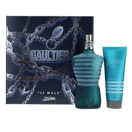 Jean Paul Gaultier Le Male 125ml Eau de Toilette and 75ml Shower Gel Coffret Pour Homme Jean-Paul Gaultier