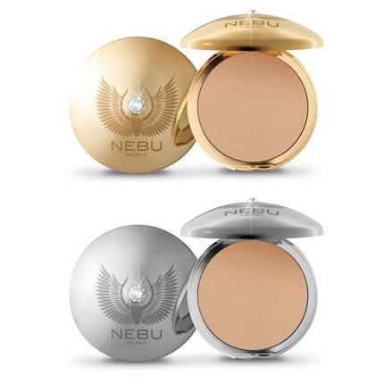 Nebu Milano Matte Protection Pressed Powder Puri P15 Col Platinum - Maison des fragrances