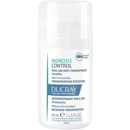 Ducray Hidrosis Control Antiperspirant Roll-On for Underarms 40ml Ducray