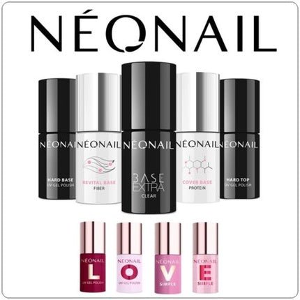 NeoNail Base & Top UV Hybrid Gel Nail Polish 7.2ml & 16ml - Maison des fragrances