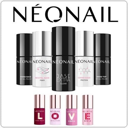 NeoNail Base & Top UV Hybrid Gel Nail Polish - Maison des fragrances