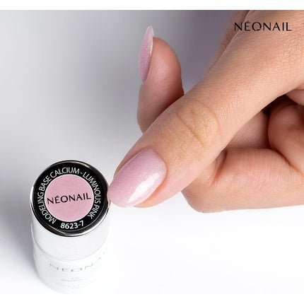 NEONAIL Hybrid Base Modeling Base Calcium Luminous Pink 7.2ml UV/LED - Maison des fragrances