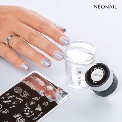 Neonail Stamping Gel Decoration Gel White 4ml - Maison des fragrances