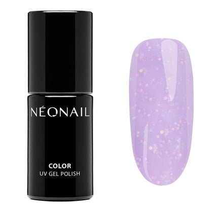 NEONAIL UV Nail Polish 7.2ml Violet Purple - Mazing Glitter Gel for Nail Design Shellac - Maison des fragrances