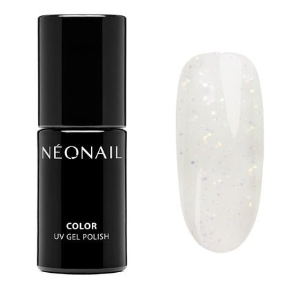 NEONAIL UV Nail Polish 7.2ml White Milky - Licious Glitter Gel Nails Nail Design Shellac - Maison des fragrances