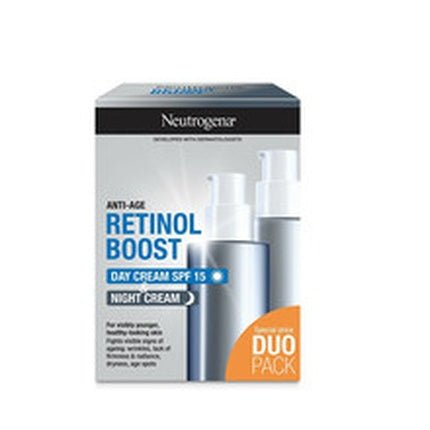 Neutrogena Retinol Boost Duo Pack - Day Face Cream 50 ml & Night Face Cream 50 ml - Maison des fragrances