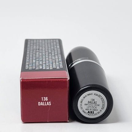 New Authentic MAC Amplified Creme Lipstick 136 Dallas - Maison des fragrances