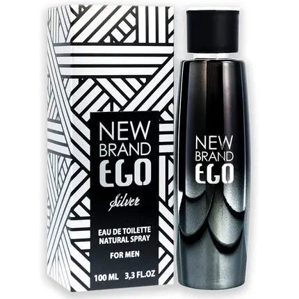 New Brand Ego Silver For Mind Edt 100 Ml - Maison des fragrances