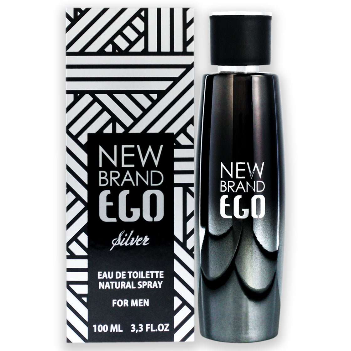 New Brand Ego Silver For Mind Edt 100 Ml - Maison des fragrances