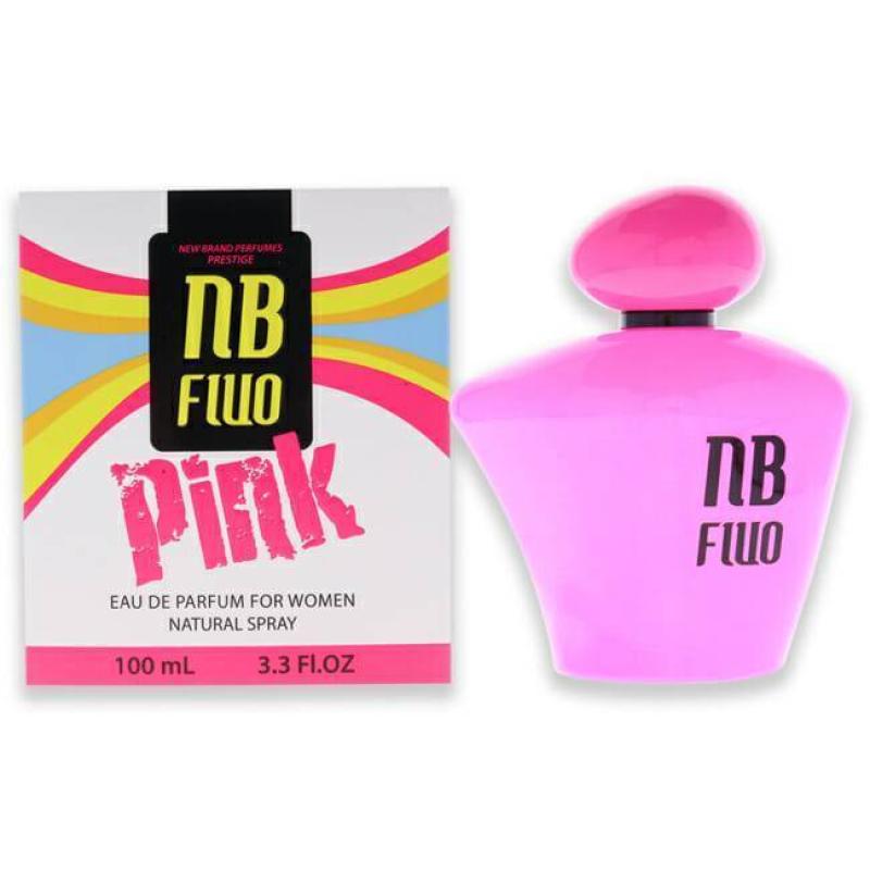 New Brand Fluo Pink EDP Spray Women 3.3 oz - Maison des fragrances