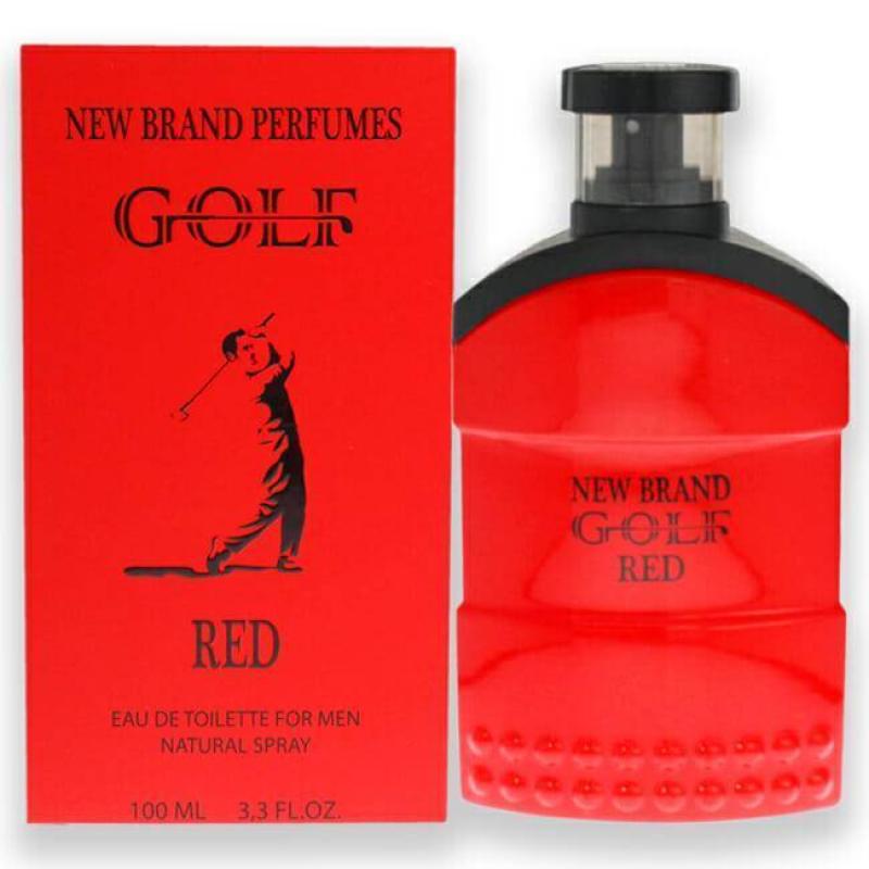 New Brand Golf Red Eau de toilette Spray Homme 3.3 oz - Maison des fragrances