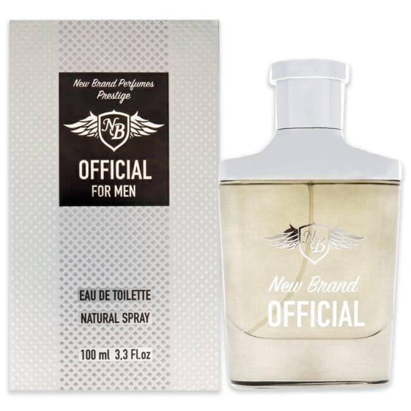 New Brand Official For Men 3.3 oz EDT Spray - Maison des fragrances