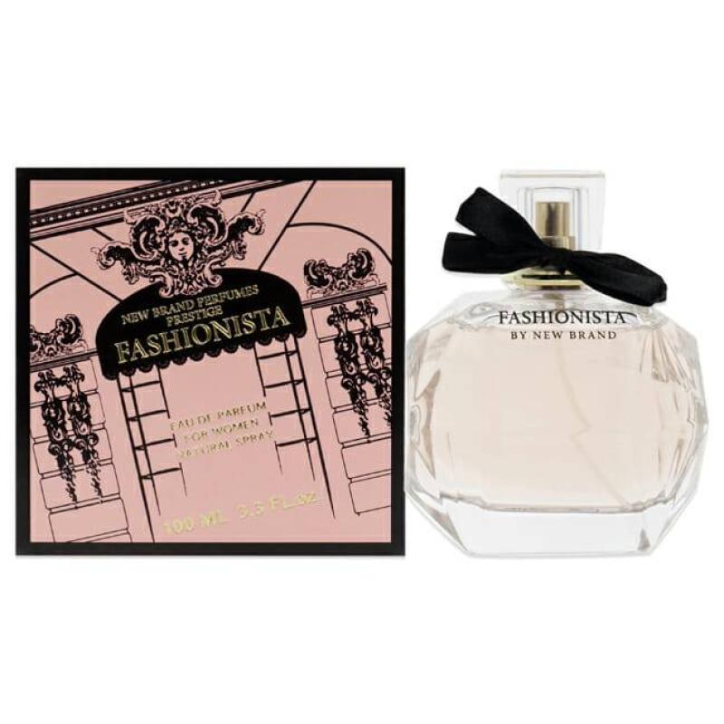 New Brand Perfumes Fashionista Women Eau de Parfum Femme 98 ml - Maison des fragrances