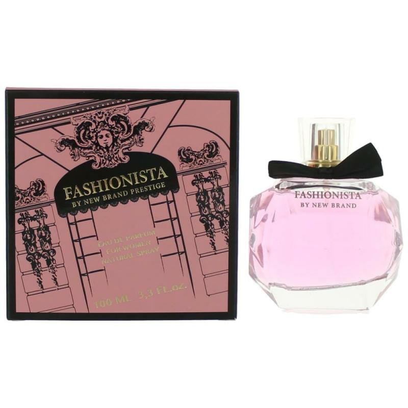 New Brand Perfumes Fashionista Women Eau de Parfum Femme 98 ml - Maison des fragrances