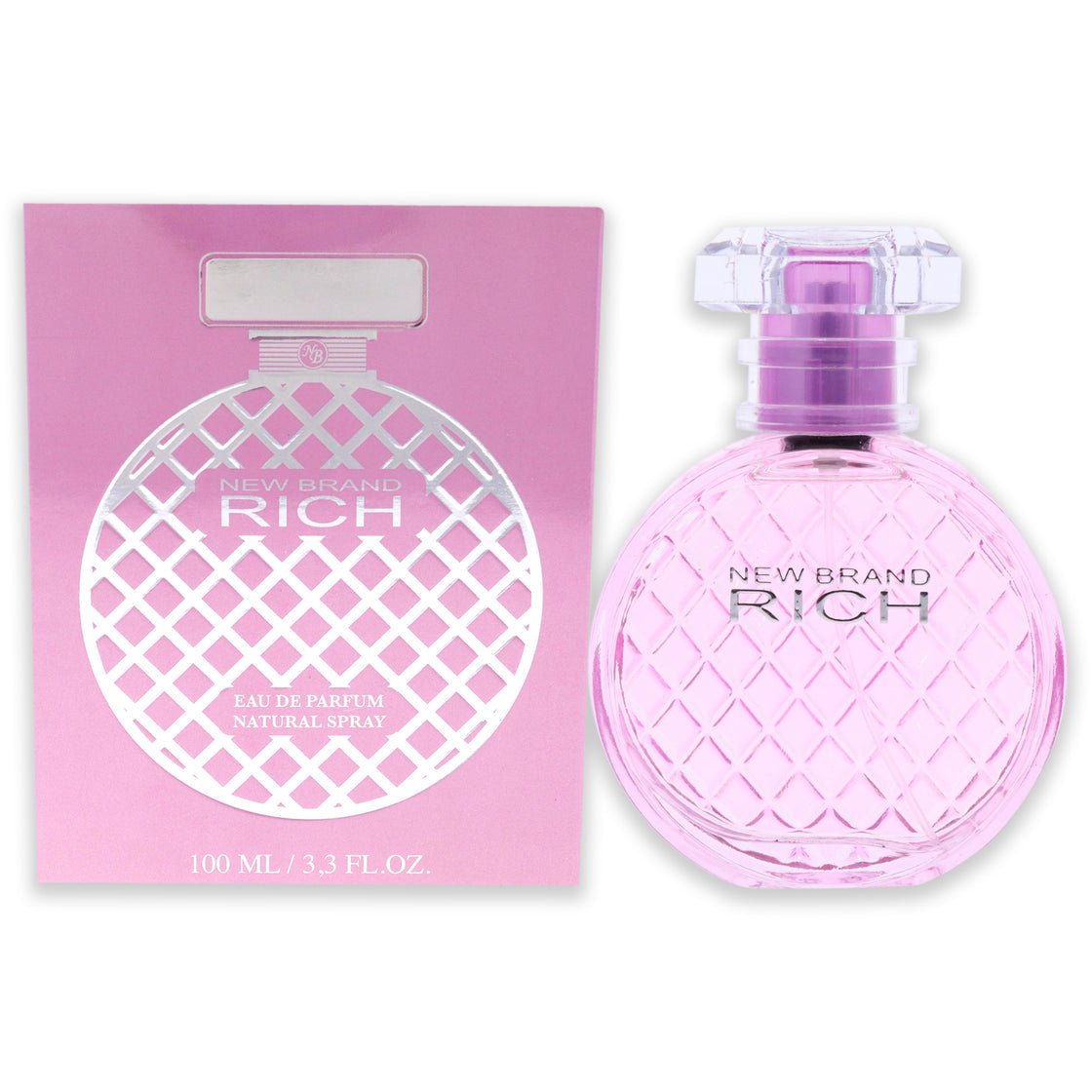 New Brand Rich Eau de parfum Spray Women 3.3 oz - Maison des fragrances
