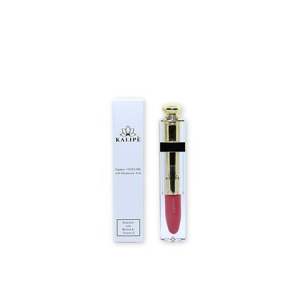 New Volumizing and Hydrating Lip Gloss Enriched with Hyaluronic Acid, Retinol, and Vitamin E - Guaranteed Anti - Aging Effect! Rosso Passione 2.1cm x 10.5cm x 2.1cm - Maison des fragrances