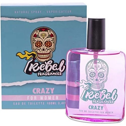 Rebel Fragrances Rebel Crazy Eau De Toilette pour femme  100ml Rebel