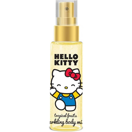 Hello Kitty Sanrio Sparkling Body Mist for Girls - Tropical Fruit Scent Bizzico