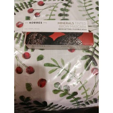 N.I.B Korres Minerals Tinted Eyebrow Mascara 03 Brown Light 4ml - Maison des fragrances