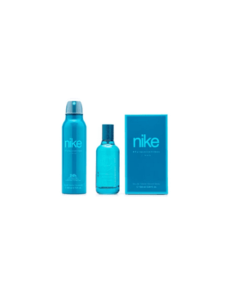 Nike Man Turquoise Vibes Deodorant Gift Set Eau de Toilette 100ml pour homme - Maison des fragrances