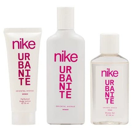 Nike Oriental Avenue Gift Set for Women EdT 75ml + Body Lotion 75ml + Shower Gel 100ml - Maison des fragrances