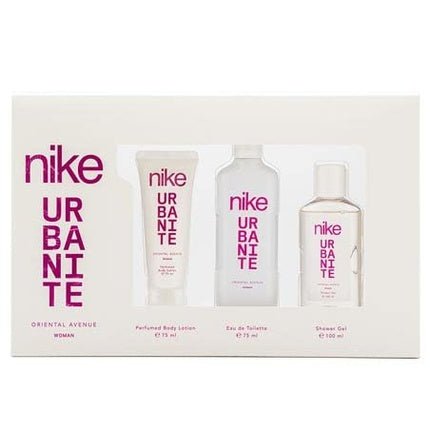 Nike Oriental Avenue Gift Set for Women EdT 75ml + Body Lotion 75ml + Shower Gel 100ml - Maison des fragrances