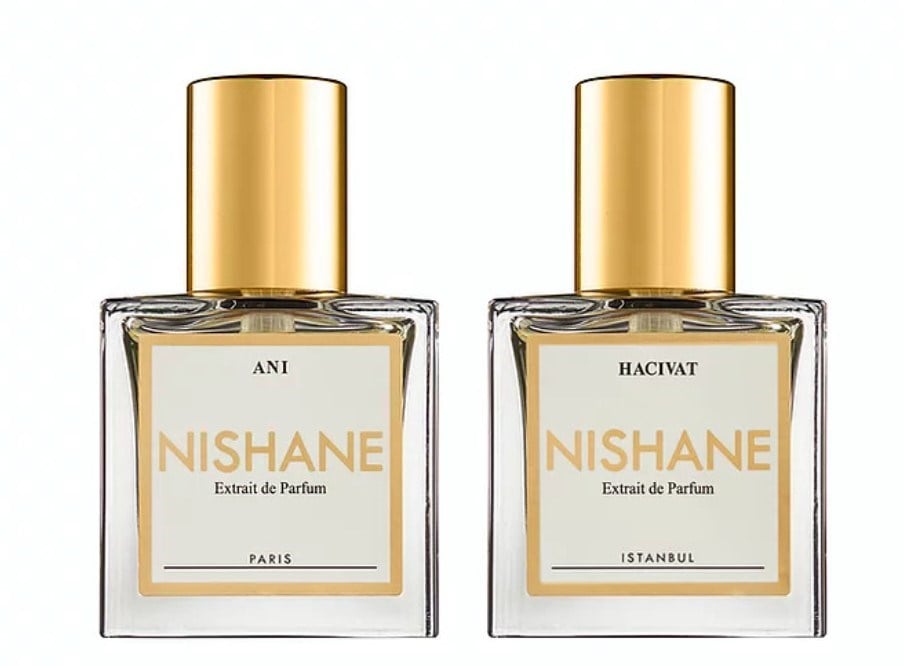 Nishane Twin Pack Hacivat and Ani Extrait De Parfum 15ml - Pack of 2 - Maison des fragrances
