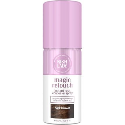 Nishlady Magic Retouch Sprays for Women Dark Brown 100ml Instant Root Concealer Spray - Maison des fragrances